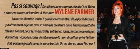 Mylène dans le nouveau Gala