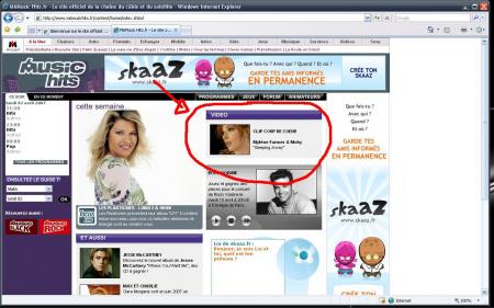 M6 Music hit et Mylène
