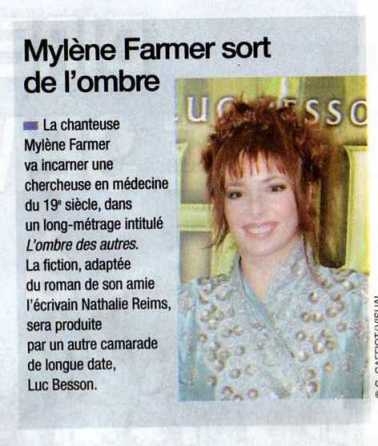 Mylène et la presse